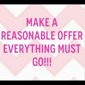 CLOSET CLEAR OUT! Make an offer!